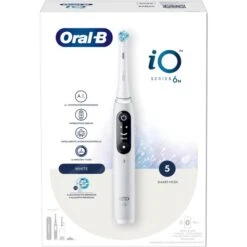 Braun Oral-B IO Series 6 , Elektrische Zahnbürste (weiß, White) -Körperpflege Store Braun Oral B iO Series 6 Elektrische Zahnb rste@@1856682 2