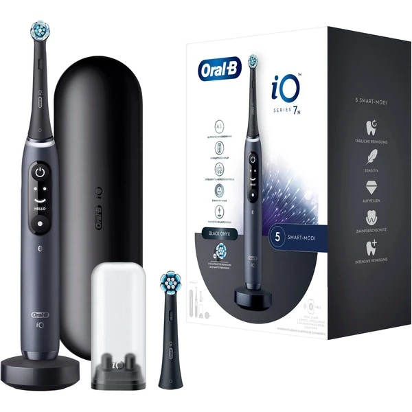 Braun Oral-B IO Series 7N, Elektrische Zahnbürste (schwarz, Black Onyx) 3 Braun Oral-B IO Series 7N, Elektrische Zahnbürste (schwarz, Black Onyx)