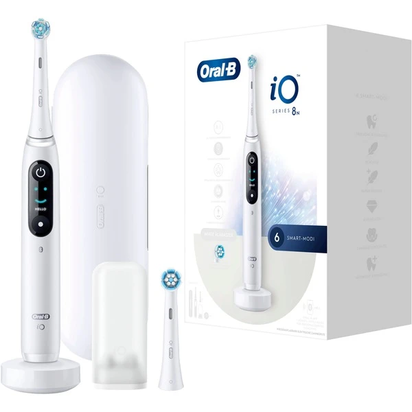 Braun Oral-B IO Series 8N, Elektrische Zahnbürste (weiß, White Alabaster) 3 Braun Oral-B IO Series 8N, Elektrische Zahnbürste (weiß, White Alabaster)