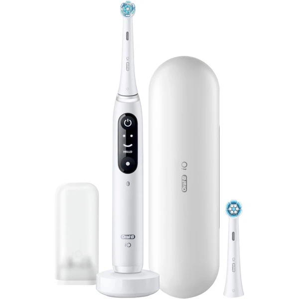 Braun Oral-B IO Series 8N, Elektrische Zahnbürste (weiß, White Alabaster) 4 Braun Oral-B IO Series 8N, Elektrische Zahnbürste (weiß, White Alabaster) – Bild 2