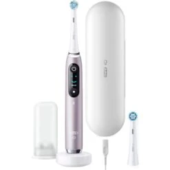 Braun Oral-B IO Series 9N, Elektrische Zahnbürste (rosa/weiß, Rose Quartz) -Körperpflege Store Braun Oral B iO Series 9N Elektrische Zahnb rste@@1856747 1