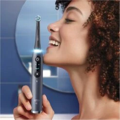 Braun Oral-B IO Series 9, Elektrische Zahnbürste (schwarz/rosé, Black Onyx/Rose Quartz Mit 2. Handstück) -Körperpflege Store Braun Oral B iO Series 9 Elektrische Zahnb rste@@1856571 8