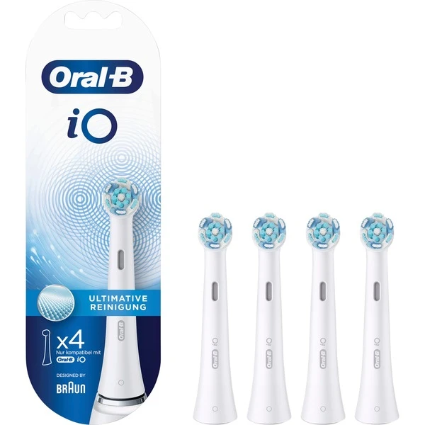 Braun Oral-B IO Ultimative Reinigung 4er, Aufsteckbürste (weiß, Frustfreie Verpackung) 3 Braun Oral-B IO Ultimative Reinigung 4er, Aufsteckbürste (weiß, Frustfreie Verpackung)