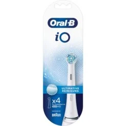 Braun Oral-B IO Ultimative Reinigung 4er, Aufsteckbürste (weiß) -Körperpflege Store Braun Oral B iO Ultimative Reinigung 4er Aufsteckb rste@@9iot0ba2 1