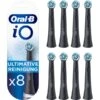 Braun Oral-B IO Ultimative Reinigung 8er, Aufsteckbürste (schwarz) -Körperpflege Store Braun Oral B iO Ultimative Reinigung 8er Aufsteckb rste@@1856596