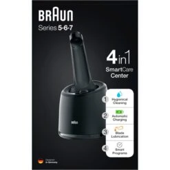 Braun Reinigungsstation Für Braun Series 5, 6 Und 7 Elektrorasierer, Ladestation (schwarz, Rasierer-Modelle Ab 2020) -Körperpflege Store Braun Reinigungsstation f r Braun Series 5 6 und 7 Elektrorasierer Ladestation@@9icrzb62 1