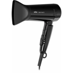 Braun Satin Hair 3 Style&Go HD350, Haartrockner (schwarz)