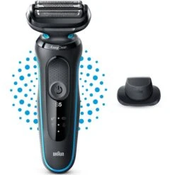 Braun Series 5 51-M1200s, Rasierer (schwarz/türkis) -Körperpflege Store Braun Series 5 51 M1200s Rasierer@@1856623 2