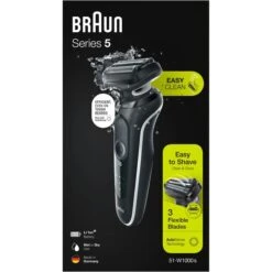 Braun Series 5 51-W1000s, Rasierer (schwarz/weiß) -Körperpflege Store Braun Series 5 51 W1000s Rasierer@@1856625 3