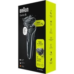 Braun Series 5 51-W1000s, Rasierer (schwarz/weiß) -Körperpflege Store Braun Series 5 51 W1000s Rasierer@@1856625 4