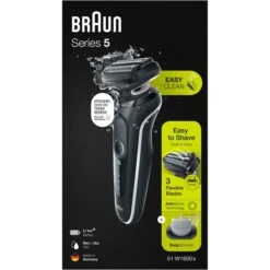 Braun Series 5 51-W1600s, Rasierer (schwarz/weiß) 9 Braun Series 5 51-W1600s, Rasierer (schwarz/weiß) -Körperpflege Store Braun Series 5 51 W1600s Rasierer@@1856632 2
