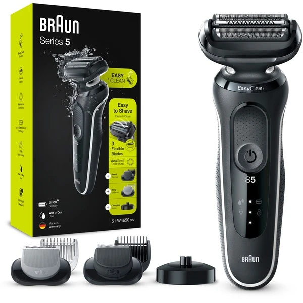 Braun Series 5 51-W4650cs, Rasierer (schwarz/weiß) 4 Braun Series 5 51-W4650cs, Rasierer (schwarz/weiß) – Bild 2