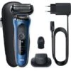 Braun Series 6 61-B1200s, Rasierer (schwarz/blau) -Körperpflege Store Braun Series 6 61 B1200s Rasierer@@1856614
