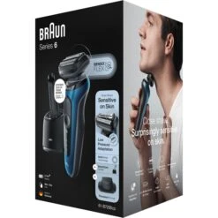 Braun Series 6 61-B7200CC, Rasierer (schwarz/blau) -Körperpflege Store Braun Series 6 61 B7200CC Rasierer@@1856606 3