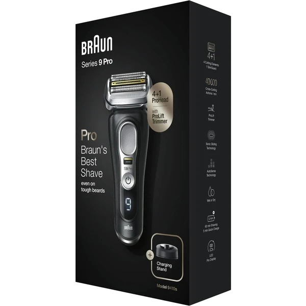 Braun Series 9 Pro - 9410s, Rasierer (schwarz/silber) 4 Braun Series 9 Pro - 9410s, Rasierer (schwarz/silber) – Bild 2