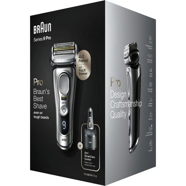 Braun Series 9 Pro - 9467cc, Rasierer (silber) 3 Braun Series 9 Pro - 9467cc, Rasierer (silber)