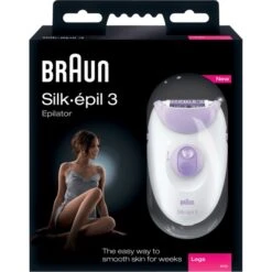 Braun Silk-épil 3 3170, Epiliergerät (weiß/violett) -Körperpflege Store Braun Silk pil 3 3170 Epilierger t@@9icedb16 2