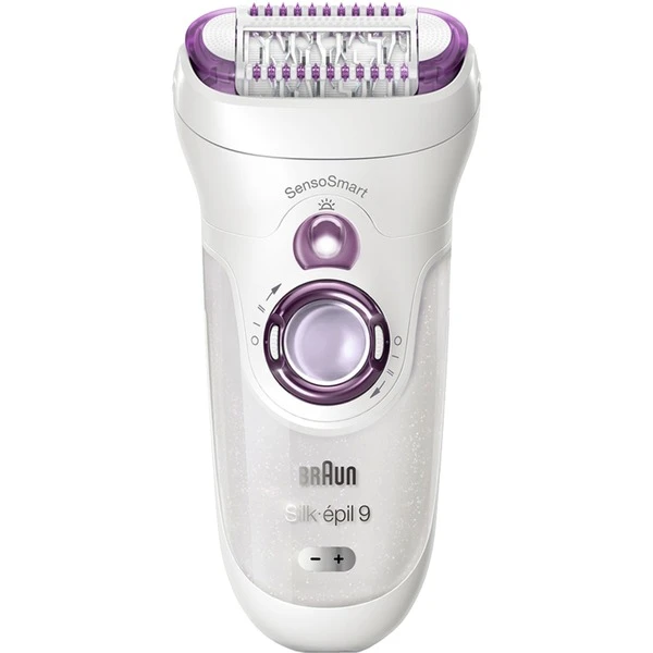 Braun Silk-épil 9-700 SensoSmart, Epiliergerät (weiß/violett) 4 Braun Silk-épil 9-700 SensoSmart, Epiliergerät (weiß/violett) – Bild 2