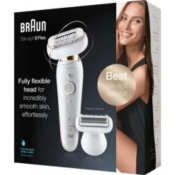 Braun Silk-épil 9 Flex 9002, Epiliergerät (weiß/gold) -Körperpflege Store Braun Silk pil 9 Flex 9002 Epilierger t@@1607681 31
