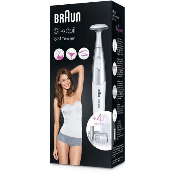 Braun Silk-épil FG1100, Ladyshaver (weiß/silber) 9 Braun Silk-épil FG1100, Ladyshaver (weiß/silber) – Bild 7