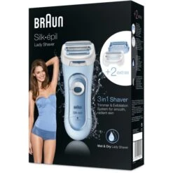 Braun Silk-épil LS 5160, Ladyshaver (hellblau) -Körperpflege Store Braun Silk pil LS 5160 Ladyshaver@@1431315 2
