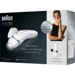 Braun Silk-expert Pro 3 IPL PL3129, Haarentferner (weiß/silber, Inkl. Tasche + Face Mini-Gesichtshaarentferner + Gillette Venus Smooth) 12 Braun Silk-expert Pro 3 IPL PL3129, Haarentferner (weiß/silber, Inkl. Tasche + Face Mini-Gesichtshaarentferner + Gillette Venus Smooth) -Körperpflege Store Braun Silk expert Pro 3 IPL PL3129 Haarentferner@@1816535 4