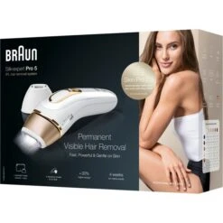 Braun Silk-expert Pro 5 IPL PL5154, Haarentferner (weiß/gold, Inkl. Tasche + Venus Extra Smooth) 13 Braun Silk-expert Pro 5 IPL PL5154, Haarentferner (weiß/gold, Inkl. Tasche + Venus Extra Smooth) -Körperpflege Store Braun Silk expert Pro 5 IPL PL5154 Haarentferner@@1816531 4