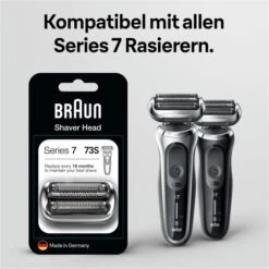 Braun Scherkopf 73S Kombipack, Silber, Für Braun Rasierer Series 7 10 Braun Scherkopf 73S Kombipack, Silber, Für Braun Rasierer Series 7 -Körperpflege Store a18d926179d372490f801425569599e1afa8f481 scherkopf braun 73s kombipack silber