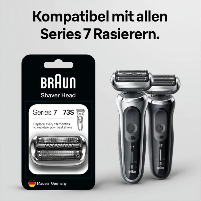 Braun Scherkopf 73S Kombipack, Silber, Für Braun Rasierer Series 7 6 Braun Scherkopf 73S Kombipack, Silber, Für Braun Rasierer Series 7 – Bild 4