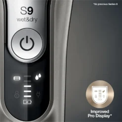 Braun Series 9 9345s + Elektrischer Rasierer Mit 20% Längerer Akku-Laufzeit, Ladestation, Wet&Dry Elektrorasierer Herren, Präzisionstrimmer, Grafit -Körperpflege Store a3c9eb8e9f3ff0b6de89937f9c450c25 1