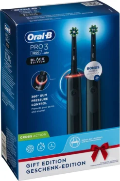 Oral-B PRO 3 3900 Duopack Black-Black Edition