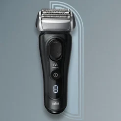 Braun Series 8 8460cc Elektrorasierer Für Herren, 3+1 Scherkopf Mit Präzisionstrimmer, Sonic-Technologie Und 40°-Kopf Mit Konturenanpassung, Wet & Dry -Körperpflege Store a5b4a480672171b1d96cca78c95f3253