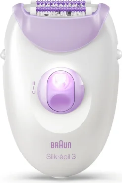 Braun Silk-épil 3-170 Epilierer Für Langanhaltende Haarentfernung, Weiß/violett -Körperpflege Store a66cf488ae9641789a1c37b45d5e1b01