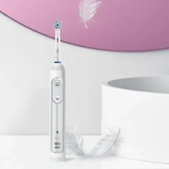 Oral-B Smart Sensitive Elektrische Zahnbürste, Entwickelt Für Empfindliche Zähne, Mit Sensitiv-Programm Und Visueller Andruckkontrolle, Weiß -Körperpflege Store a678bb29ff275e18360cd4ad86e496f6
