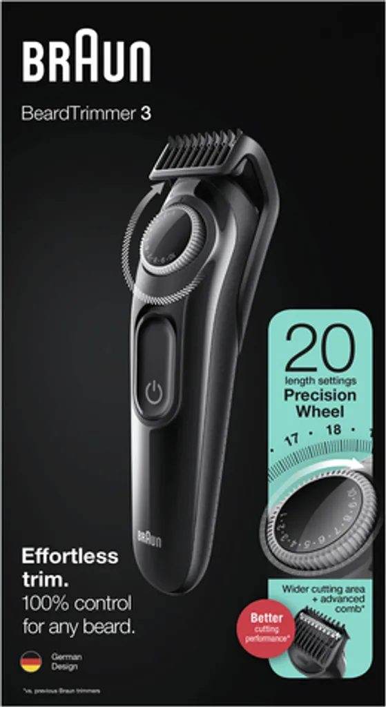Braun BeardTrimmer BT3324 + Kulturbeutel 13 Braun BeardTrimmer BT3324 + Kulturbeutel – Bild 11