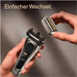 Braun Scherkopf 94M Kombipack, Silber, Für Braun Rasierer Series 9 Pro Und Series 9 -Körperpflege Store ac6f312ad6c980d8e6512e775374061f2358c8d9 scherkopf braun 94m kombipack silber