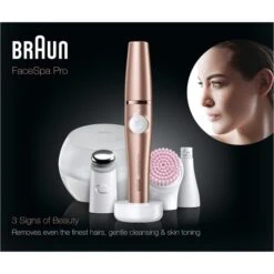 Braun Epilierer FaceSpa Pro 921, 3in1 Beautygerät, Zur Epilation, Reinigung & Pflege, Mit 3 Extras -Körperpflege Store b042a804ca3bf958bf699144d5881cea464aae90 epilierer braun facespa pro 921 3in1 beautygeraet