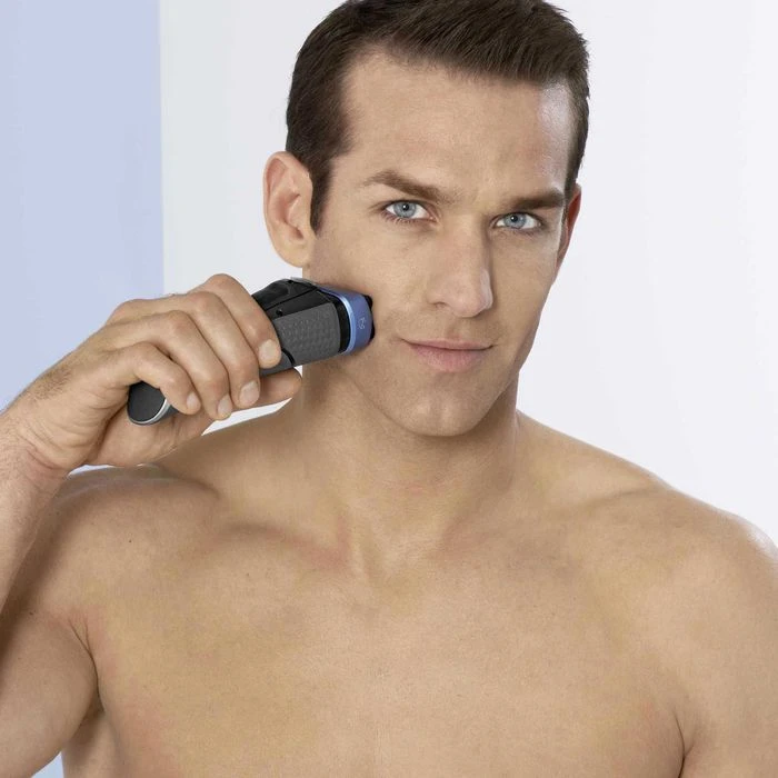 Braun Scherkopf 40B Kombipack, Blau, Für Braun Rasierer Series CoolTec 7 Braun Scherkopf 40B Kombipack, Blau, Für Braun Rasierer Series CoolTec – Bild 5