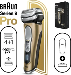 Braun Series 9 Pro 9419s Elektrorasierer Für Herren, 4+1 Scherkopf Mit ProLift Trimmer, Elektrischer Rasierer Mit 60 Min. Akkulaufzeit, Wet&Dry -Körperpflege Store b36dfe2d9138b434fd8a46971684c2b3