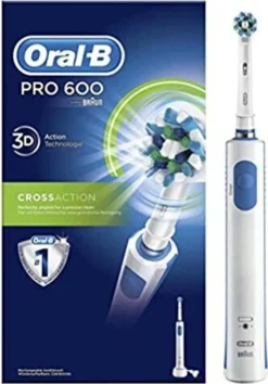 Oral-B Smart 4 4000N CrossAction Elektrische Zahnbürste, Schwarz -Körperpflege Store b8f0865df77dbaf538906276fa340d27