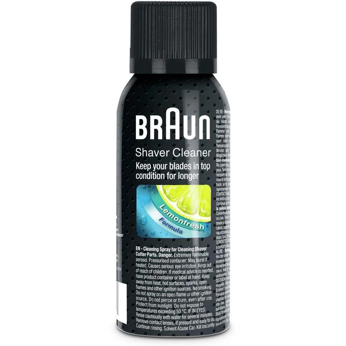 Braun Scherkopfreiniger Shaver Cleaner, Reinigungsspray, 97489896, 100ml 3 Braun Scherkopfreiniger Shaver Cleaner, Reinigungsspray, 97489896, 100ml