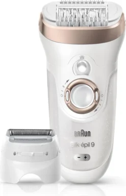 Braun Silk-épil 9 9-561 – Kabelloser Wet & Dry Epilierer/Epilation Mit 6 Extras