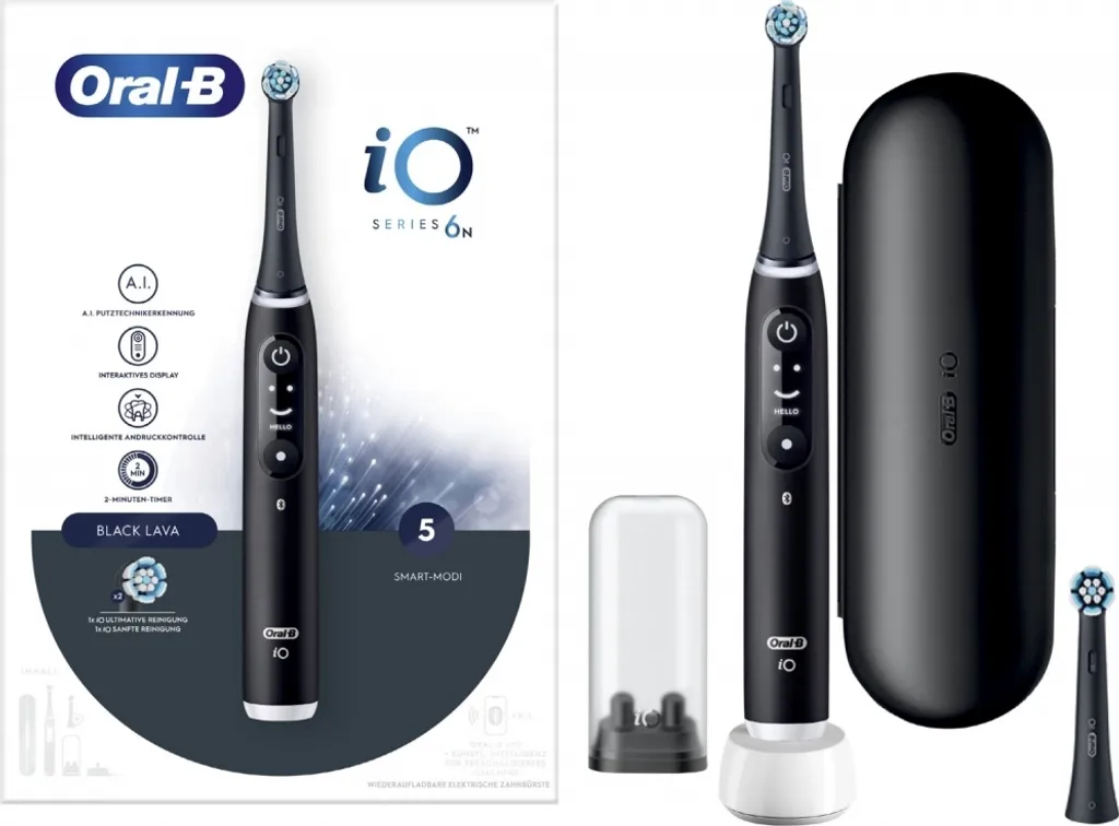 Oral-B IO Series 6 Black Lava + Etui 8 Oral-B IO Series 6 Black Lava + Etui – Bild 6