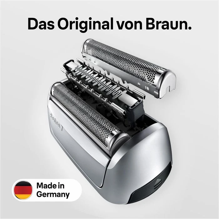 Braun 70S Kombipack, Series 7, Scherkopf, Ersatzscherteil, Silber, Für Pulsonic Und Prosonic 4 Braun 70S Kombipack, Series 7, Scherkopf, Ersatzscherteil, Silber, Für Pulsonic Und Prosonic – Bild 2
