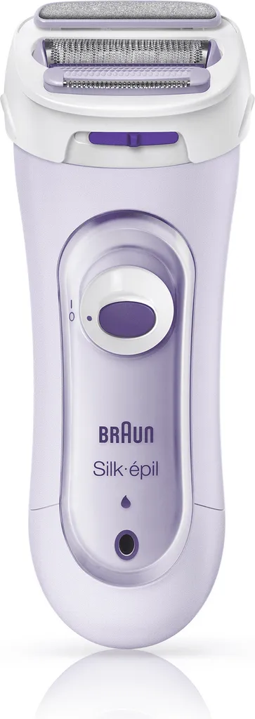 Braun Silk-épil Lady Shaver 5-560 In Lila – 3-In-1 Kabelloser Elektrischer Rasierer, Trimmer- Und Peeling-System 6 Braun Silk-épil Lady Shaver 5-560 In Lila – 3-In-1 Kabelloser Elektrischer Rasierer, Trimmer- Und Peeling-System – Bild 4