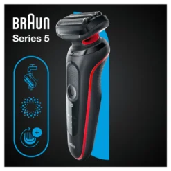 Braun Herrenrasierer Series 5 51-R1000s Wasserdicht EasyClean-System 3 Klingen -Körperpflege Store bb10fa4823c338a67aae0e877e1d6662