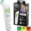 Braun Fieberthermometer TempleSwipe BST200WE, Schläfe, Farbwechsel-Display, Digital, Infrarot -Körperpflege Store bc49a804ed2b399ee12dd0e8b2e16ce3a2fda78f fieberthermometer braun templeswipe bst200we