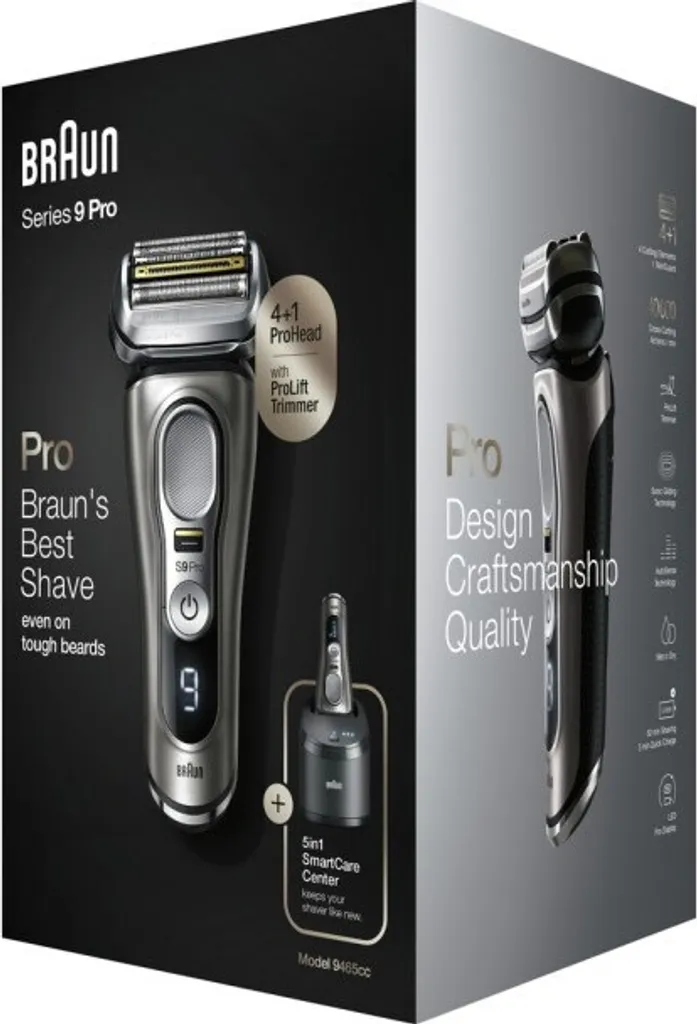 Braun Elektrischer Rasierer - Series 9 - 9465cc System Wet&dry - Metal Matt 10 Braun Elektrischer Rasierer - Series 9 - 9465cc System Wet&dry - Metal Matt – Bild 8