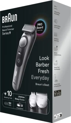 Braun BT9420 BeardTrimmer - Bartschneider - Grau -Körperpflege Store bceace542beaafdcecf2f353da898747