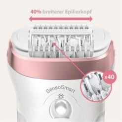 Braun Epilierer Silk-epil 9 SensoSmart 9-720, Mit 4 Extras, Wet&Dry, Mit Rasier-/Trimmeraufsatz -Körperpflege Store bdc26dc837f97ea702c6e37e3c211e232b2d39df epilierer braun silk epil 9 sensosmart 9 720